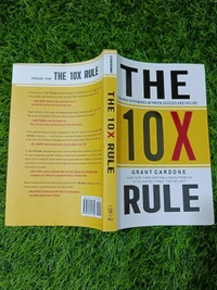 The 10X Rule by Grant Cardone | High Performance Business Book, Massive Action Strategy, Productivity & Growth Bestseller