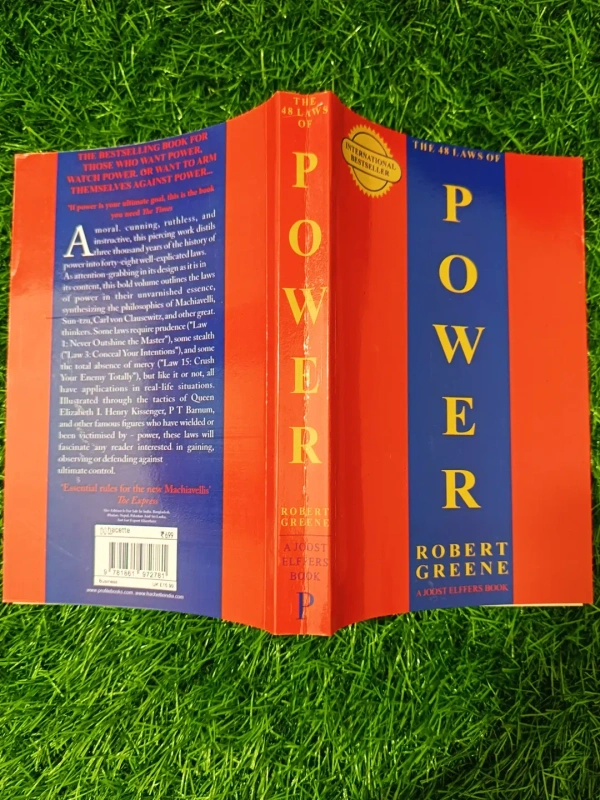 The 48 Laws of Power by Robert Greene | Power Dynamics Book, Manipulation & Influence Guide, Bestseller for Leaders