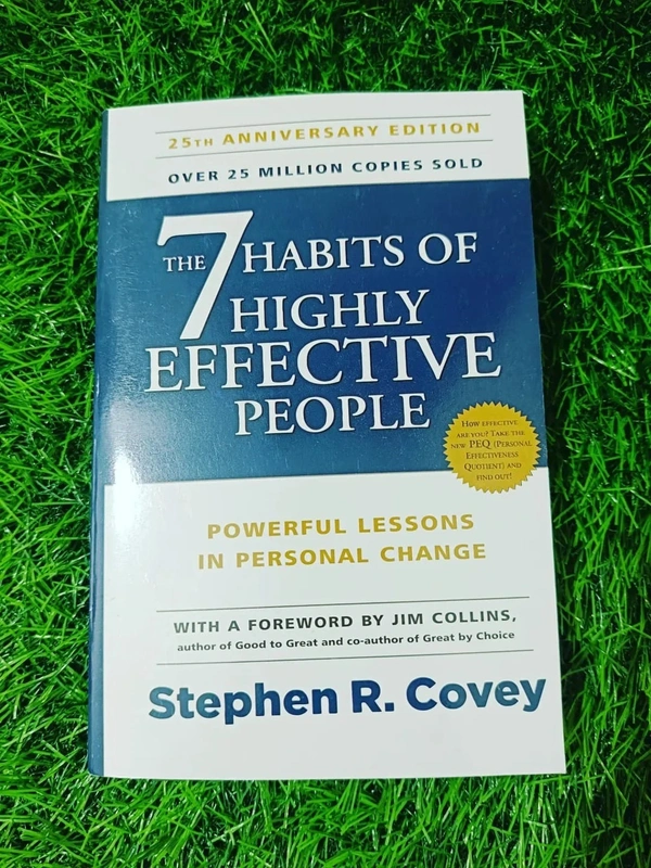 The 7 Habits of Highly Effective People by Stephen Covey | Self-Development Classic, Productivity Book, Leadership Guide Bestseller