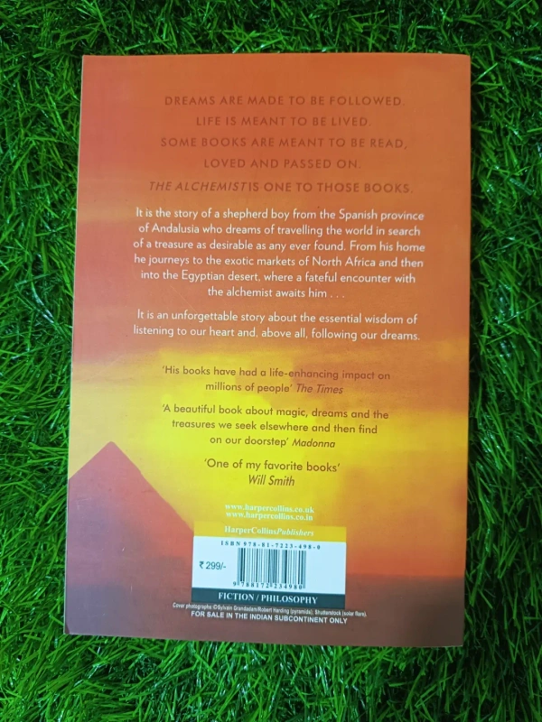 The Alchemist by Paulo Coelho | Life Journey Fable, Inspirational Fiction, Follow Your Dreams Bestseller