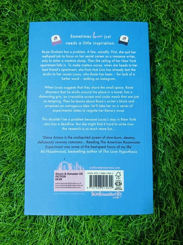 The American Roommate Experiment By Elena Armas | Romantic Comedy Book, Roommate to Lovers, Popular BookTok Read
