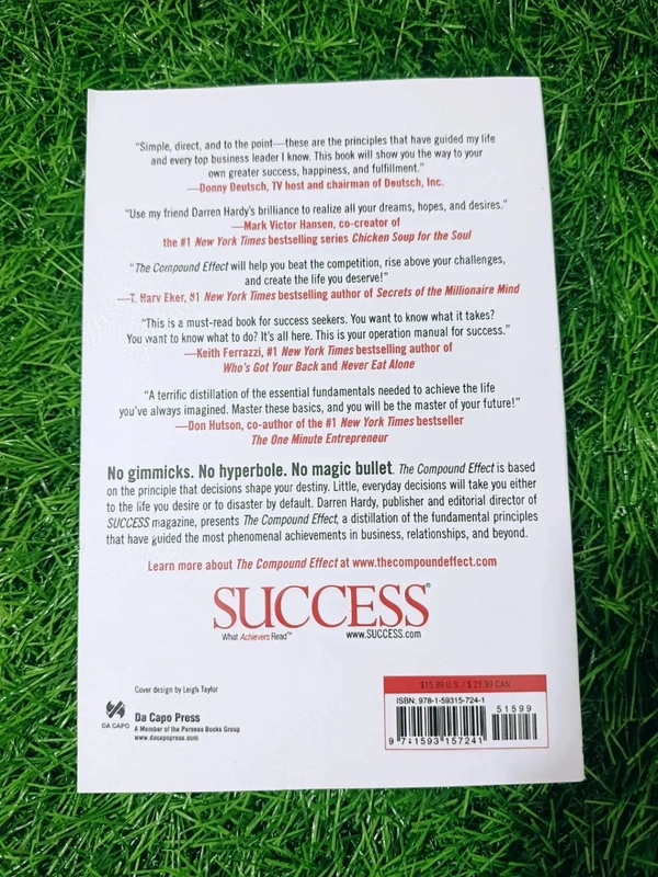 The Compound Effect by Darren Hardy | Habit Formation Book, Success Strategy Guide, Life Improvement Bestseller