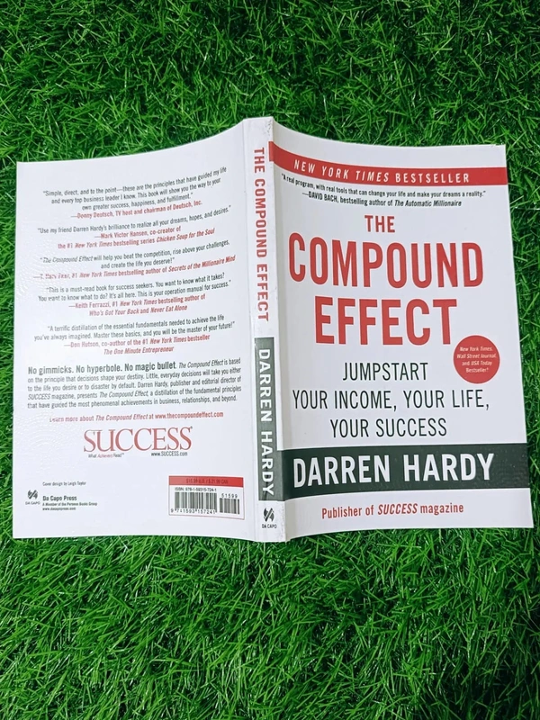 The Compound Effect by Darren Hardy | Habit Formation Book, Success Strategy Guide, Life Improvement Bestseller
