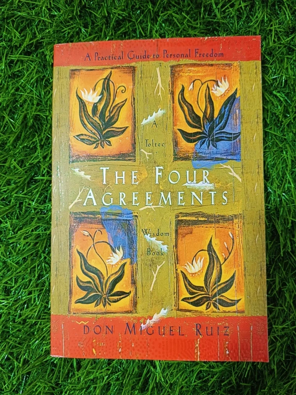 The Four Agreements by Miguel Ruiz | Toltec Wisdom Book, Self-Freedom Guide, Life Transformation Bestseller