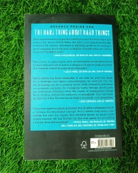 The Hard Thing About Hard Things by Ben Horowitz | Business Challenges Book, Startup Leadership Lessons, Entrepreneurial Bestseller