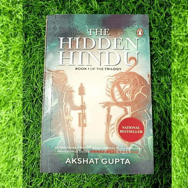 The Hidden Hindu (Book 1) by Akshat Gupta | Mythological Thriller, Indian Sci-Fi Suspense, Bestseller Series Book 1