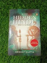 The Hidden Hindu (Book 1) by Akshat Gupta | Mythological Thriller, Indian Sci-Fi Suspense, Bestseller Series Book 1