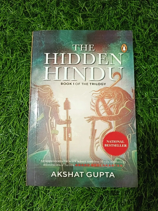 The Hidden Hindu (Book 1) by Akshat Gupta | Mythological Thriller, Indian Sci-Fi Suspense, Bestseller Series Book 1