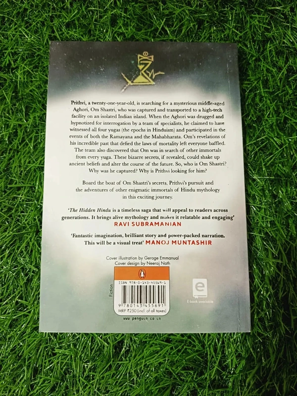 The Hidden Hindu (Book 1) by Akshat Gupta | Mythological Thriller, Indian Sci-Fi Suspense, Bestseller Series Book 1