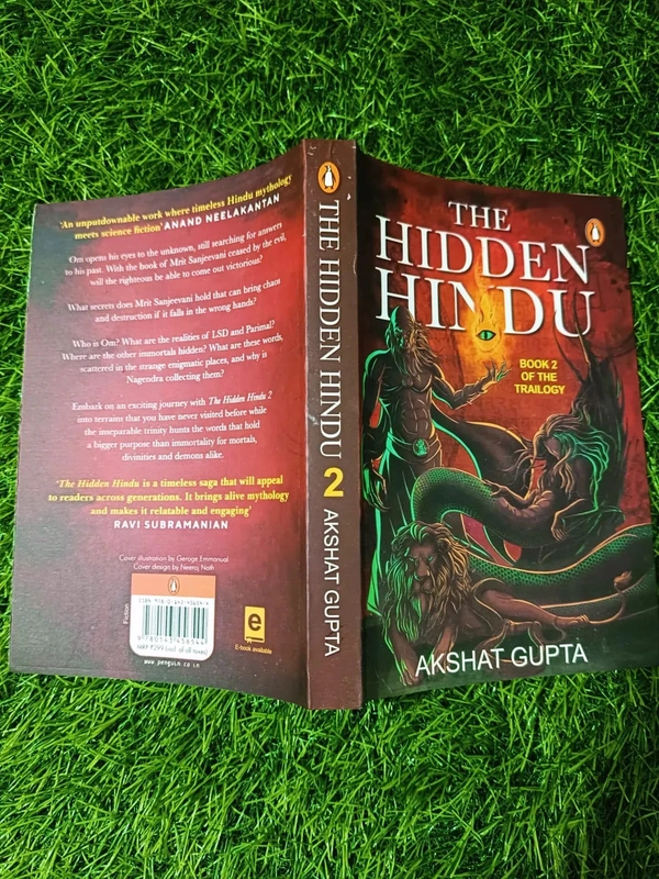 The Hidden Hindu (Book 2) by Akshat Gupta | Suspense Thriller Novel, Indian Myth & Mystery Series, Bestseller Book 2