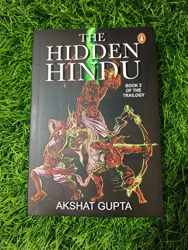 The Hidden Hindu (Book 3) by Akshat Gupta | Bestselling Indian Thriller, Sci-Fi & Mythology Mix, Book 3 Finale
