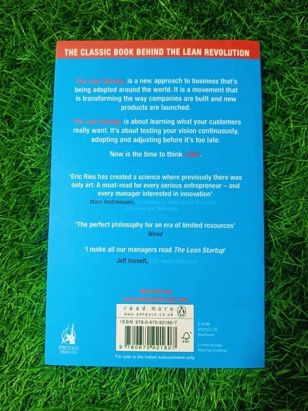 The Lean Startup by Eric Ries | Startup Business Book, Entrepreneur Growth Strategy, Innovation and Scaling Bestseller