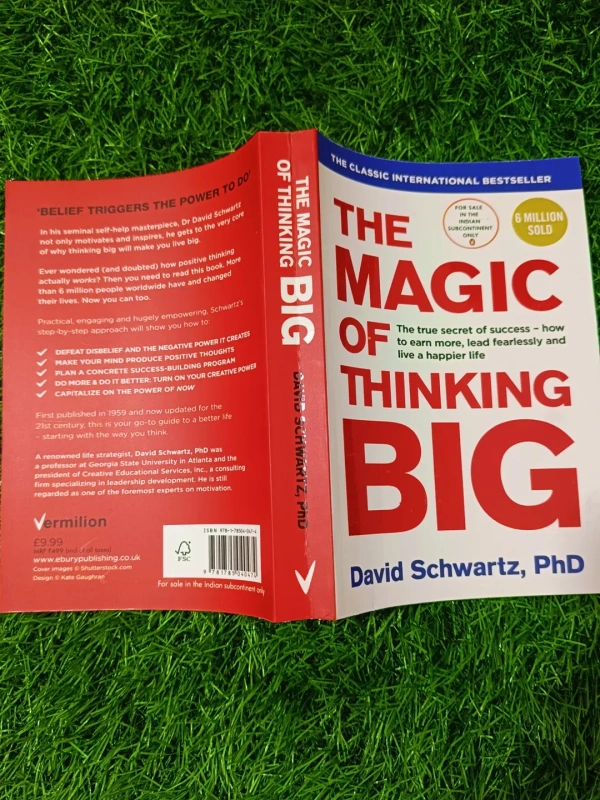 The Magic of Thinking Big by David J. Schwartz | Goal Setting & Success Mindset Book, Motivation Bestseller for Achievers