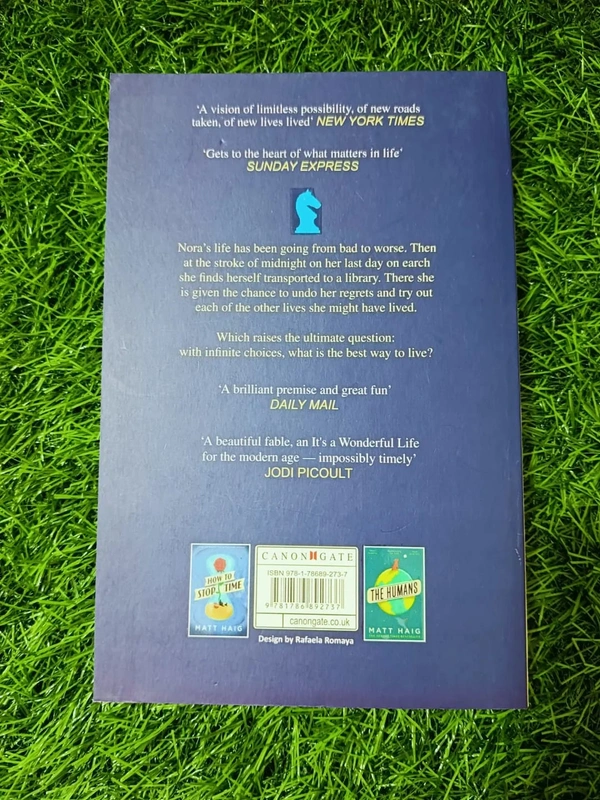 The Midnight Library by Matt Haig | Alternate Life Choices Novel, Regret & Redemption Fiction, International Bestseller