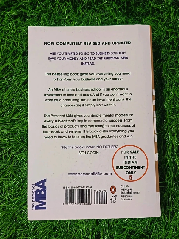 The Personal MBA by Josh Kaufman | Business Mastery Book, Management & Leadership Guide, No MBA Required Bestseller
