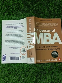 The Personal MBA by Josh Kaufman | Business Mastery Book, Management & Leadership Guide, No MBA Required Bestseller