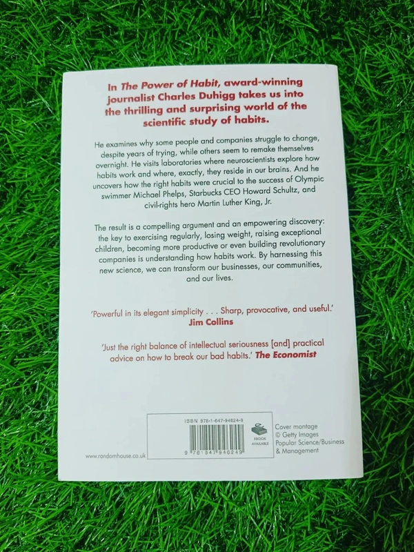 The Power of Habit by Charles Duhigg | Habit Formation Guide, Science of Habits Book, Personal Change Bestseller