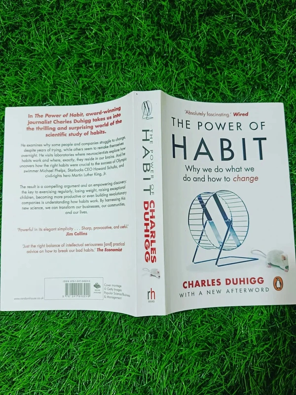The Power of Habit by Charles Duhigg | Habit Formation Guide, Science of Habits Book, Personal Change Bestseller