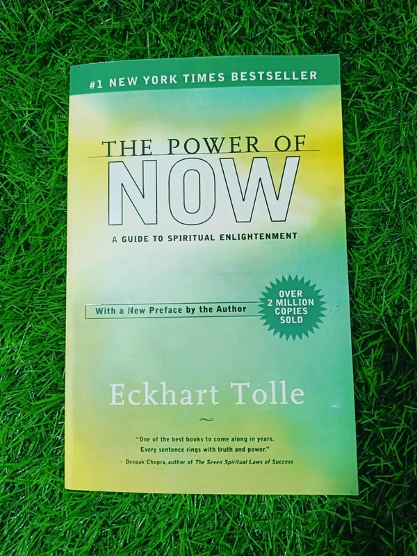 The Power of Now by Eckhart Tolle | Spiritual Awakening Book, Mindfulness & Presence Guide, Enlightenment Bestseller
