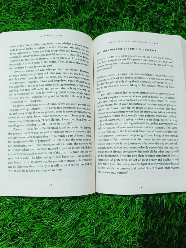 The Power of Now by Eckhart Tolle | Spiritual Awakening Book, Mindfulness & Presence Guide, Enlightenment Bestseller