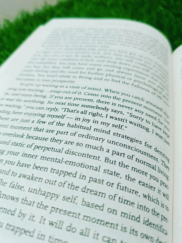 The Power of Now by Eckhart Tolle | Spiritual Awakening Book, Mindfulness & Presence Guide, Enlightenment Bestseller