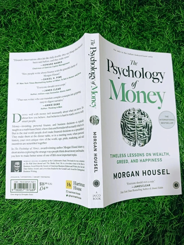 The Psychology of Money by Morgan Housel | Best Personal Finance Book, Wealth Mindset Guide, Money Management Bestseller