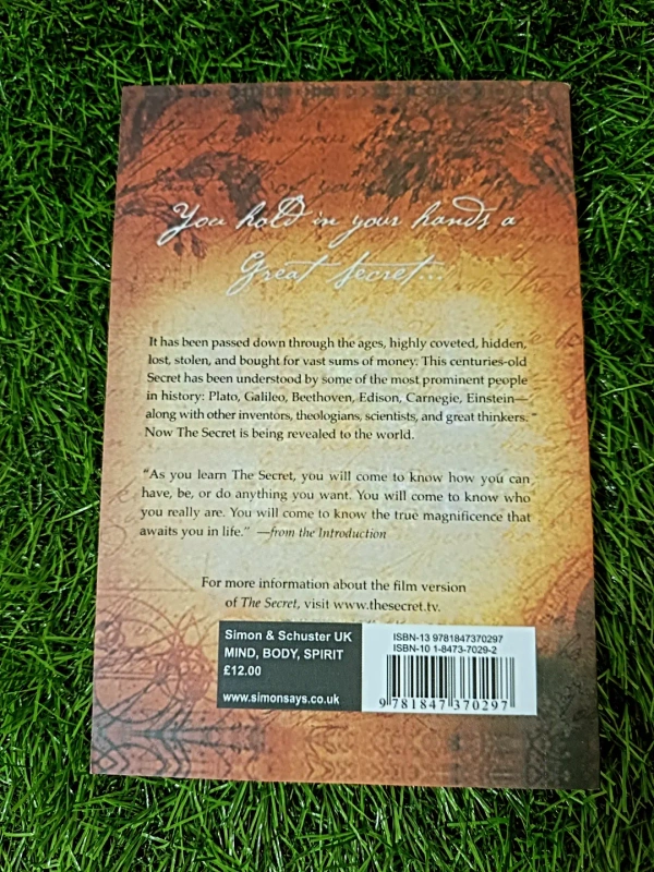 The Secret Paperback by Rhonda Byrne | Law of Attraction Book, Life-Changing Manifestation Guide, Self-Help Bestseller
