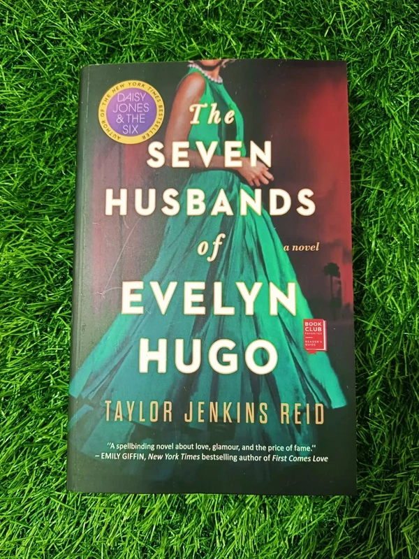 The Seven Husbands of Evelyn Hugo By Taylor Jenkins Reid | Historical Fiction, LGBTQ+ Romance, TikTok Favorite, Bestseller Book