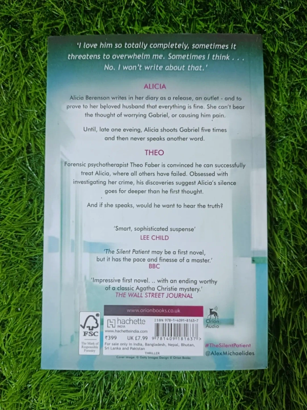 The Silent Patient by Alex Michaelides | Psychological Thriller, Murder Mystery Bestseller, Suspense Crime Novel