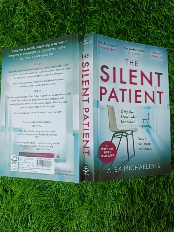 The Silent Patient by Alex Michaelides | Psychological Thriller, Murder Mystery Bestseller, Suspense Crime Novel