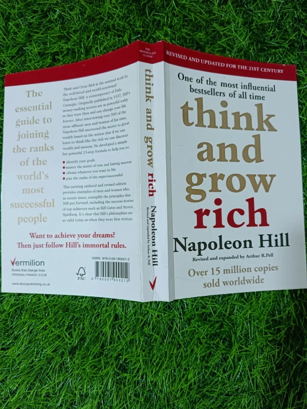 Think and Grow Rich by Napoleon Hill | Classic Success Book, Wealth Creation Mindset, Personal Growth Bestseller