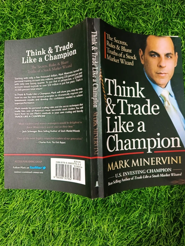 Think & Trade Like a Champion by Mark Minervini | Stock Market Strategy Book, Trading Rules & Secrets, Financial Market Bestseller