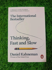 Thinking, Fast and Slow by Daniel Kahneman | Psychology of Decision Making, Cognitive Bias Book, Behavioral Economics Bestseller