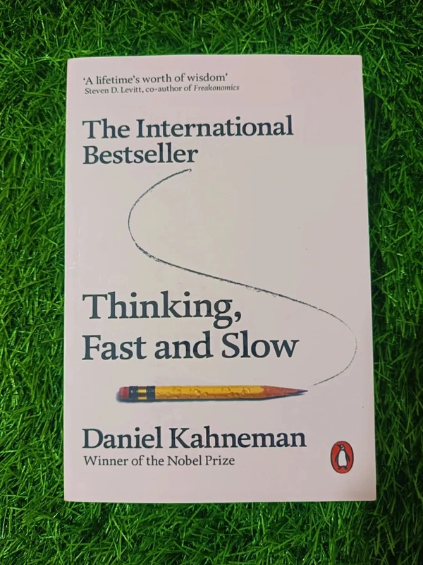 Thinking, Fast and Slow by Daniel Kahneman | Psychology of Decision Making, Cognitive Bias Book, Behavioral Economics Bestseller