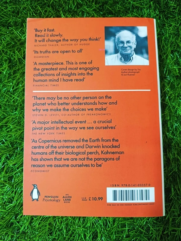 Thinking, Fast and Slow by Daniel Kahneman | Psychology of Decision Making, Cognitive Bias Book, Behavioral Economics Bestseller
