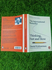 Thinking, Fast and Slow by Daniel Kahneman | Psychology of Decision Making, Cognitive Bias Book, Behavioral Economics Bestseller