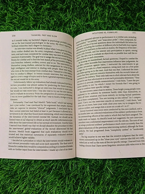 Thinking, Fast and Slow by Daniel Kahneman | Psychology of Decision Making, Cognitive Bias Book, Behavioral Economics Bestseller