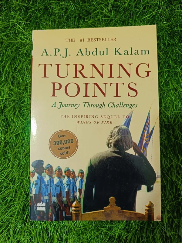 Turning Points by A.P.J. Abdul Kalam | Journey Through Challenges Book, Life Lessons from Abdul Kalam, Motivational Bestseller