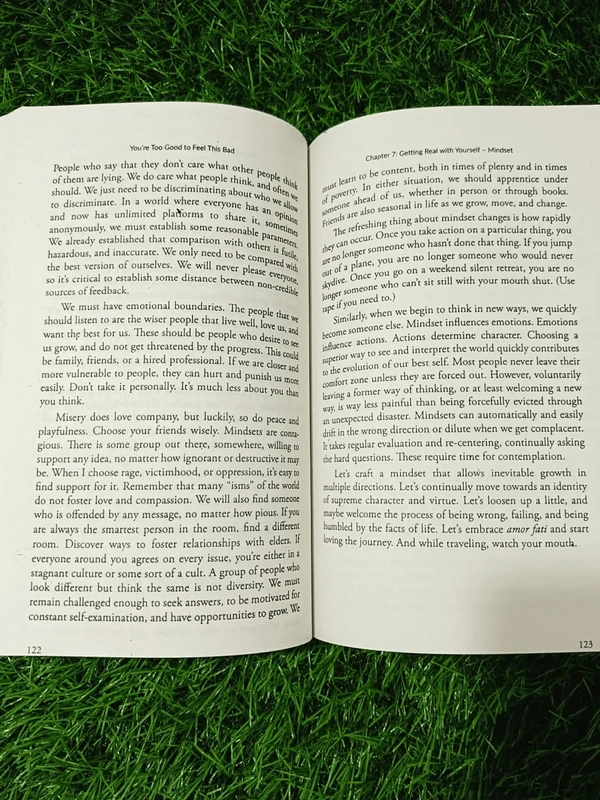You're Too Good to Feel This Bad by Nate Dallas | Mental Health Guide, Unorthodox Life Philosophy Book, Anxiety & Depression Relief