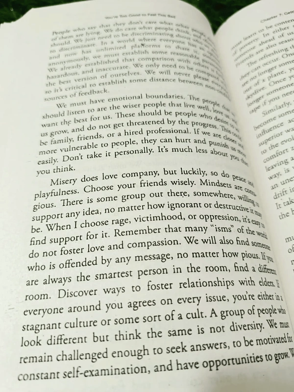 You're Too Good to Feel This Bad by Nate Dallas | Mental Health Guide, Unorthodox Life Philosophy Book, Anxiety & Depression Relief