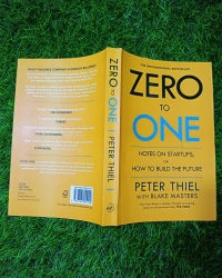 Zero To One by Peter Thiel & Blake Masters | Startup Innovation Book, Entrepreneur Mindset Guide, Business Bestseller