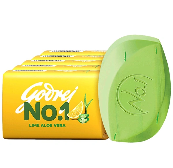 Godrej No 1 Lime & Alove Vera  Soap  - 1 Set, 145 ₹