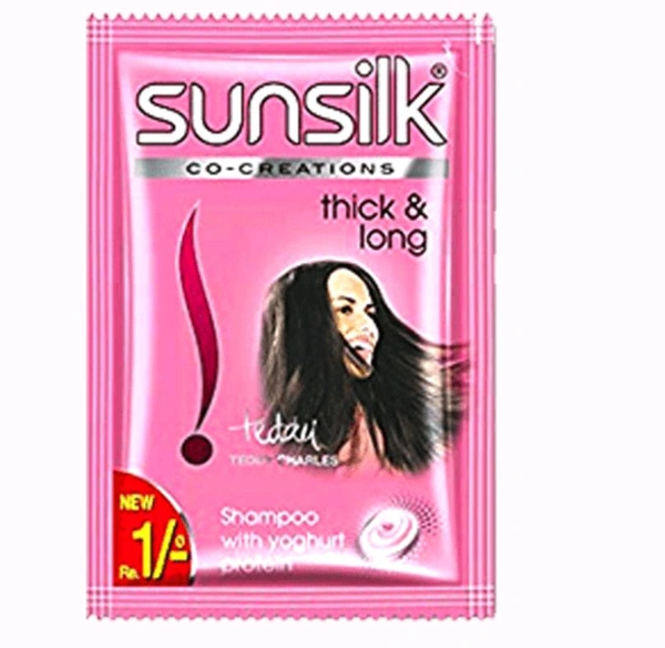 Sunsilk Pink Shampoo :- 1 ₹  - 5 Pic