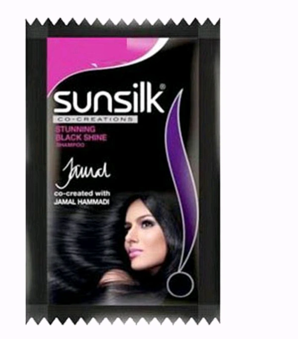 Sunsilk Black  Shampoo :- 1 ₹  - 10 Pic