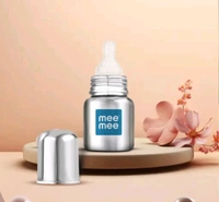 Mee Mee Premium Steel Feeding Bottle  - 120 Ml