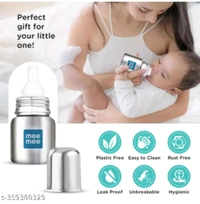 Mee Mee Premium Steel Feeding Bottle  - 120 Ml