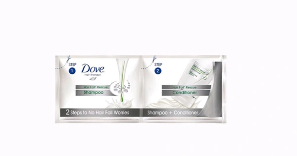 Dove Shampoo & Conditioner  - 10 ₹, 2 Pic