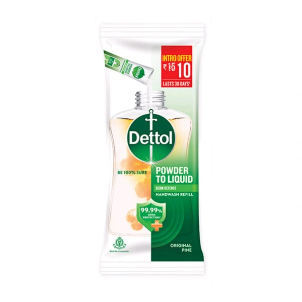 Dettol Hand Wash Powder To Liquid Refill