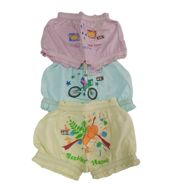 Printed Girl's Blommer  - 70 Cm ( 5 - 6 Y )