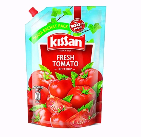 Kissan Fresh Tomato Ketchup  - 50 ₹